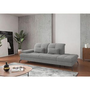 Sit & More LENOŠKA, textil, světle šedá obraz