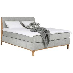 MID.YOU POSTEL BOXSPRING, 160/200 cm, barvy stříbra obraz