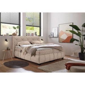 MID.YOU POSTEL BOXSPRING, 180/200 cm, hnědá obraz