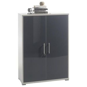 Livetastic SKŘÍŇ NA ŠANONY, barvy grafitu, světle šedá, obraz