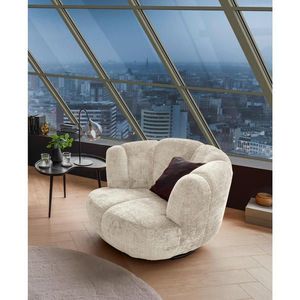 Livetastic KŘESLO, textil, béžová obraz