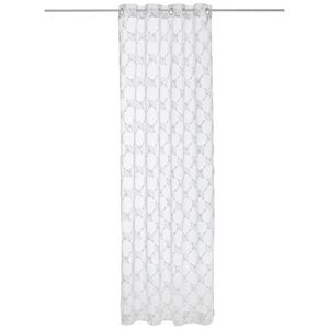 Joop! ZÁVĚS S OČKY, průhledné, 140/250 cm obraz