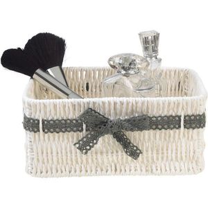 Landscape KOŠ DO REGÁLU, šedá, bílá obraz