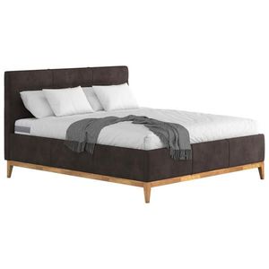 MID.YOU ČALOUNĚNÁ POSTEL, 180/200 cm, tmavě hnědá obraz