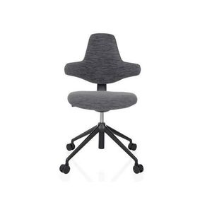 MID.YOU OTOČNÁ ŽIDLE, plochá tkanina, šedá obraz