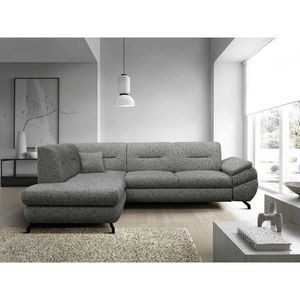 MID.YOU ROHOVÁ SEDAČKA, textil, šedá obraz