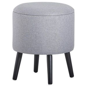 Ambia Home TABURET, dřevo, textil, kompozitní dřevo, 40/46/40 cm obraz