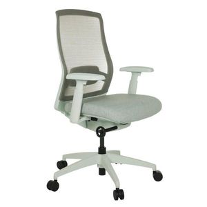 MID.YOU OTOČNÁ ŽIDLE, síťovina, šedá obraz