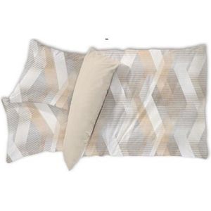 Novel OBOUSTRANNÉ POVLEČENÍ, satén, krémová, 140/220 cm obraz