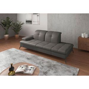 Sit & More LENOŠKA, textil, kůže, mokka obraz