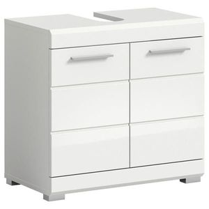 MID.YOU SKŘÍŇKA POD UMYVADLO, vysoce lesklá bílá, 60/56/34 cm obraz