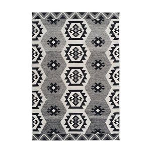 Kayoom KOBEREC TKANÝ NA PLOCHO, 120/170 cm šedá obraz