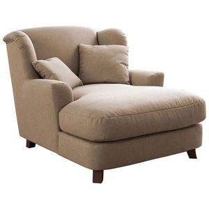 Sit & More XXL KŘESLO, textil, béžová obraz