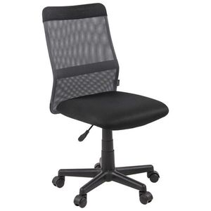 Carryhome OTOČNÁ ŽIDLE, síťovina, šedá, černá obraz