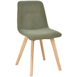 Stylife ŽIDLE, zelená, barvy dubu obraz