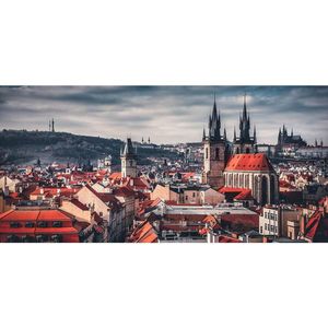 Euroart MALBA NA PLÁTNĚ, města, 115/55/3 cm obraz