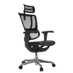 MID.YOU OTOČNÁ ŽIDLE, síť, černá obraz