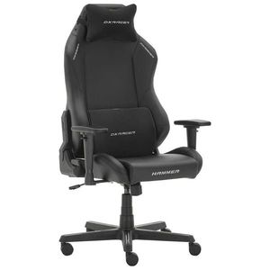 Dxracer HERNÍ ŽIDLE, vzhled kůže, černá obraz