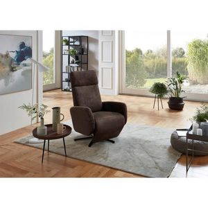 Sit & More RELAXAČNÍ KŘESLO, textil, mokka obraz