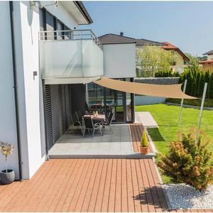 ZAHRADNÍ PLACHTA PROTI SLUNCI 500/500 cm obraz