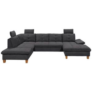 MID.YOU SEDACÍ SOUPRAVA, textil, antracitová obraz