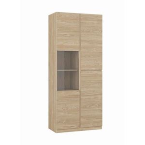 MID.YOU VITRÍNA, barvy dubu, 79, 4/187, 5/40 cm obraz