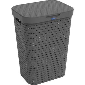 Rotho KOŠ NA ŠPINAVÉ PRÁDLO, černá obraz