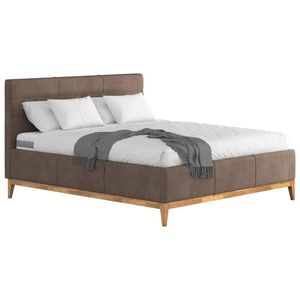 MID.YOU ČALOUNĚNÁ POSTEL, 160/200 cm, šedohnědá obraz