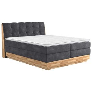 POSTEL BOXSPRING, 160/200 cm, antracitová obraz