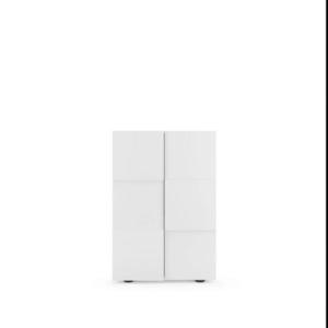 MID.YOU BOTNÍK, vysoce lesklá bílá, obraz