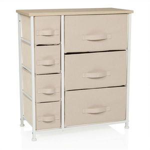 MID.YOU KOMODA, béžová, 63, 5/73/30 cm obraz