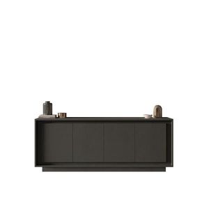 MID.YOU ŠIROKÁ KOMODA, antracitová, 207/80/50 cm obraz