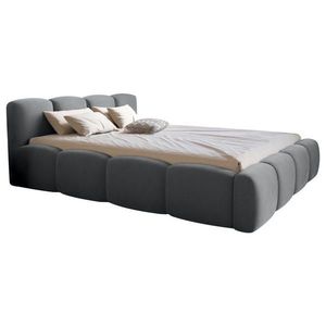 Carryhome ČALOUNĚNÁ POSTEL, 160/200 cm, tmavě šedá obraz