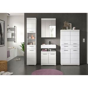 MID.YOU KOUPELNA vysoce lesklá bílá obraz