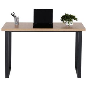 MID.YOU PSACÍ STŮL, černá, barvy dubu, 120/60/75 cm obraz