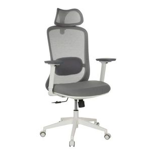 MID.YOU OTOČNÁ ŽIDLE, síťovina, šedá obraz