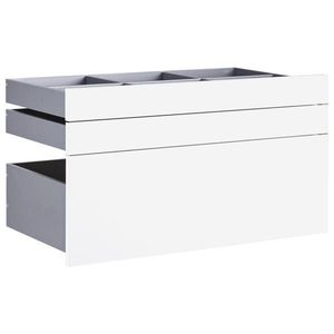 Hom`in SADA ZÁSUVEK, vysoce lesklá bílá, 90, 9/50, 3/46, 8 cm obraz