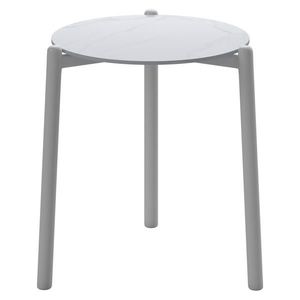 Ambia Garden ZAHRADNÍ ODKLÁDACÍ STOLEK, kov, keramika, 40/47 cm obraz