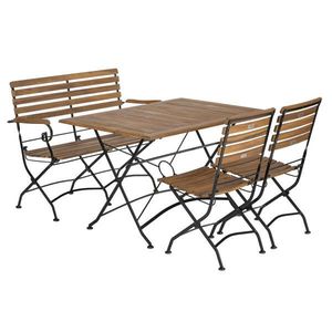 Gardenson ZAHRADNÍ SESTAVA dřevo, kov obraz