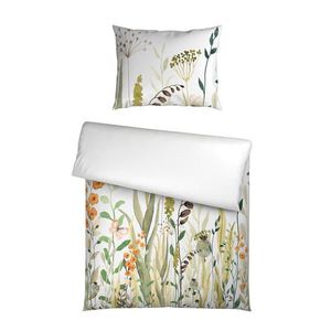 Esposa OBOUSTRANNÉ POVLEČENÍ, satén, zelená, 140/200 cm obraz