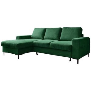 MID.YOU ROHOVÁ SEDAČKA, textil, smaragdově zelená obraz