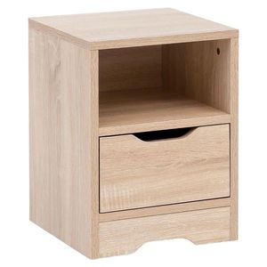 MID.YOU NOČNÍ STOLEK, barvy dubu, 31/43/31 cm obraz