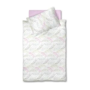 Fleuresse POVLEČENÍ, makosatén, bílá, světle růžová, šedobéžová, šalvějově zelená, 140/200 cm obraz