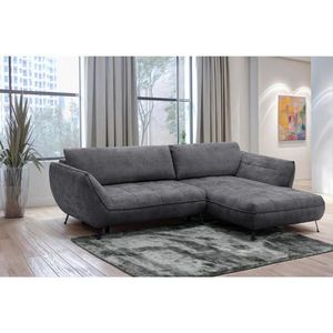 Livetastic ROHOVÁ SEDAČKA, textil, antracitová obraz