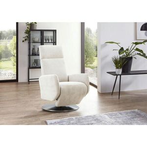 Sit & More RELAXAČNÍ KŘESLO, textil, krémová obraz