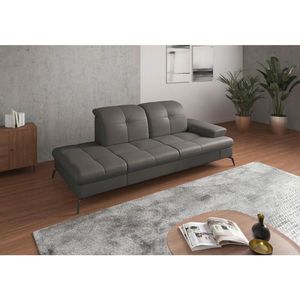 Sit & More LENOŠKA, textil, kůže, mokka obraz