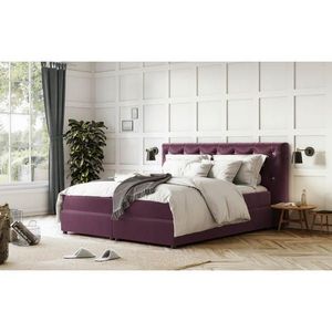 MID.YOU POSTEL BOXSPRING, 160/200 cm, purpurová obraz