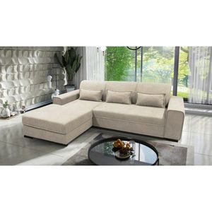 MID.YOU ROHOVÁ SEDAČKA, textil, béžová obraz