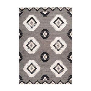 Kayoom KOBEREC TKANÝ NA PLOCHO, 120/170 cm šedá obraz