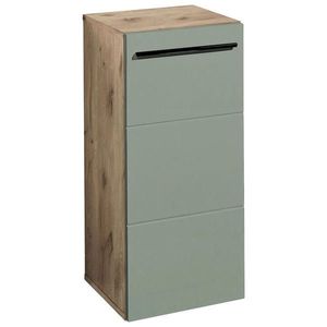 Xora SPODNÍ SKŘÍŇKA, zelená, barvy dubu, 34/72/31 cm obraz